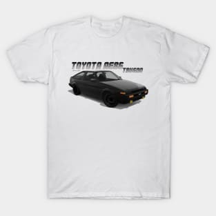 Toyota AE86 Trueno Black T-Shirt